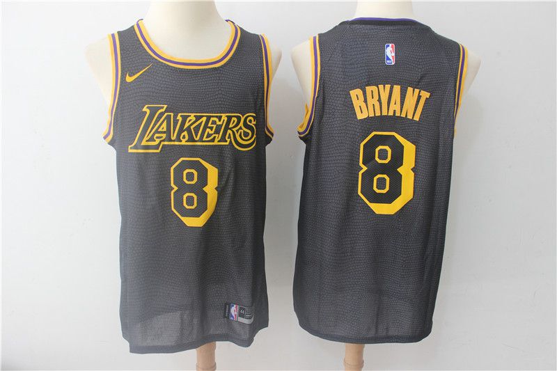Men Los Angeles Lakers #8 Bryant City Edition Game Nike NBA Jerseys->los angeles lakers->NBA Jersey